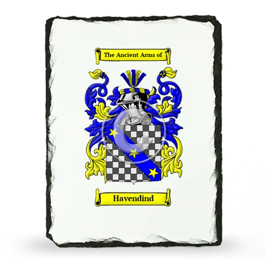 Havendind Coat of Arms Slate