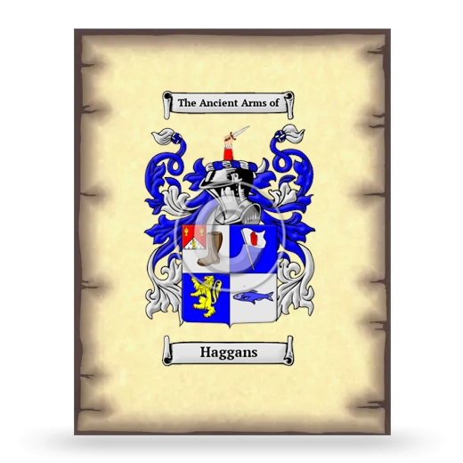 Haggans Coat of Arms Print