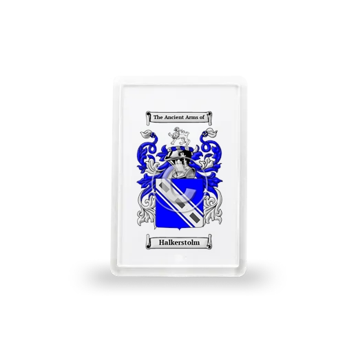 Halkerstolm Coat of Arms Magnet