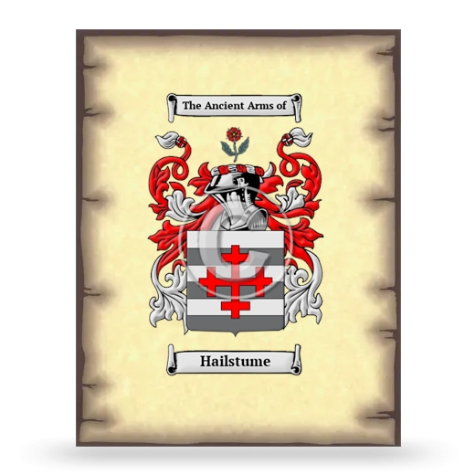 Hailstume Coat of Arms Print