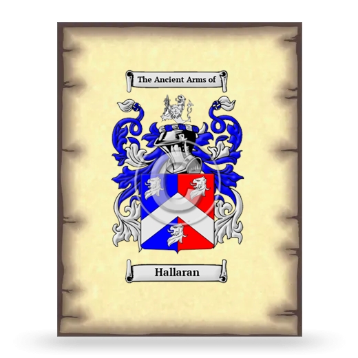 Hallaran Coat of Arms Print