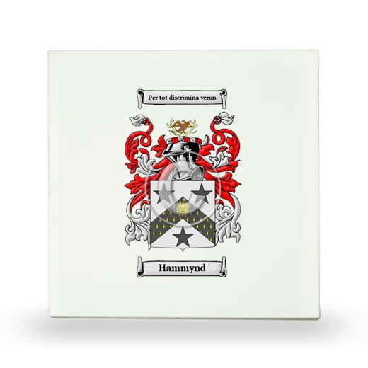 Hammynd Small Ceramic Tile with Coat of Arms