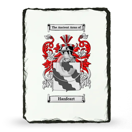 Hanfeart Coat of Arms Slate