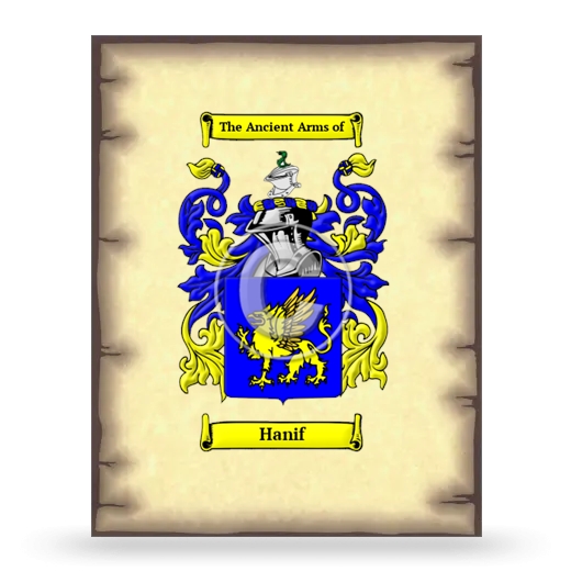 Hanif Coat of Arms Print