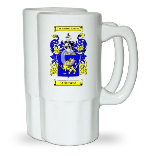 O'Hanvend Pair of Beer Steins