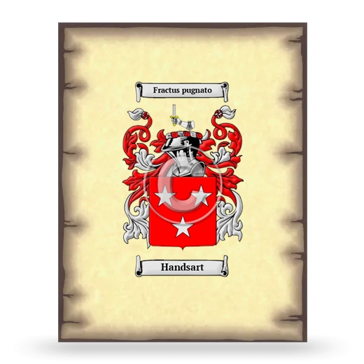 Handsart Coat of Arms Print