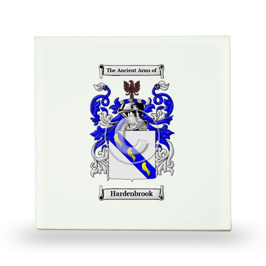 Hardenbrook Small Ceramic Tile with Coat of Arms