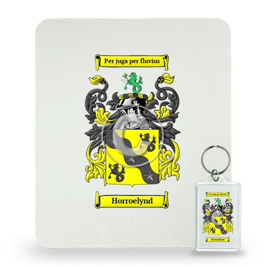 Horroelynd Mouse Pad and Keychain Combo Package