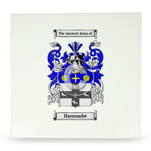 Harnombe Large Ceramic Tile with Coat of Arms