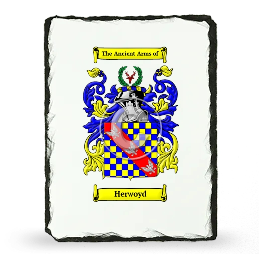 Herwoyd Coat of Arms Slate