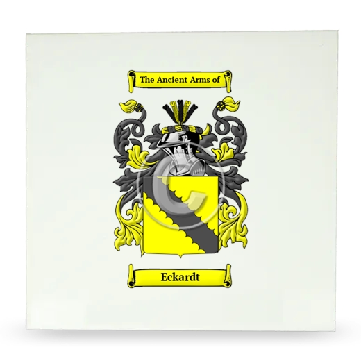 Eckardt Large Ceramic Tile with Coat of Arms