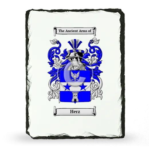 Herz Coat of Arms Slate