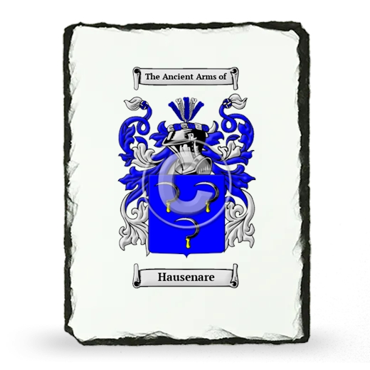 Hausenare Coat of Arms Slate
