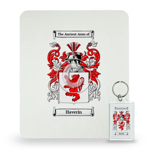 Haverin Mouse Pad and Keychain Combo Package