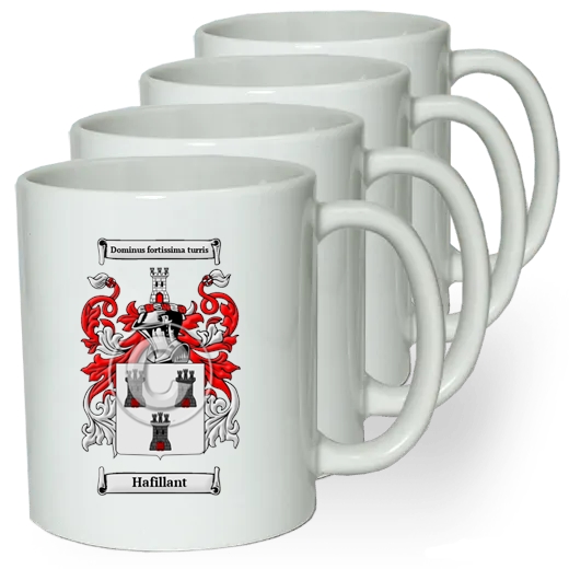 Hafillant Coffee mugs (set of four)