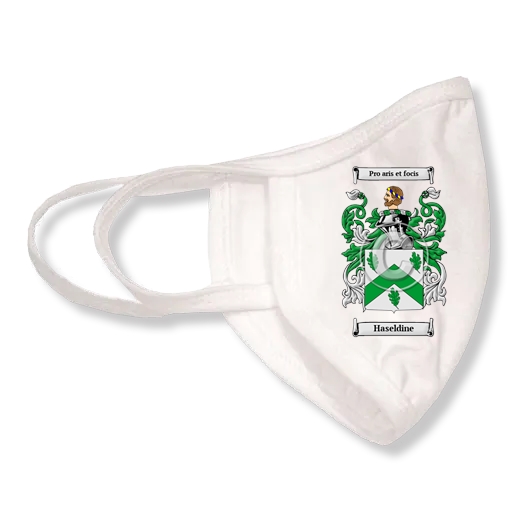 Haseldine Coat of Arms Face Mask