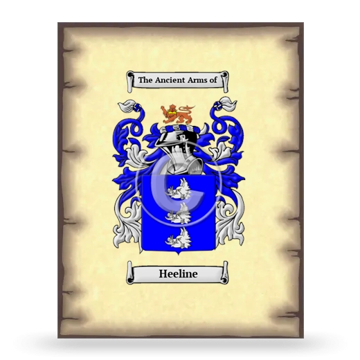 Heeline Coat of Arms Print