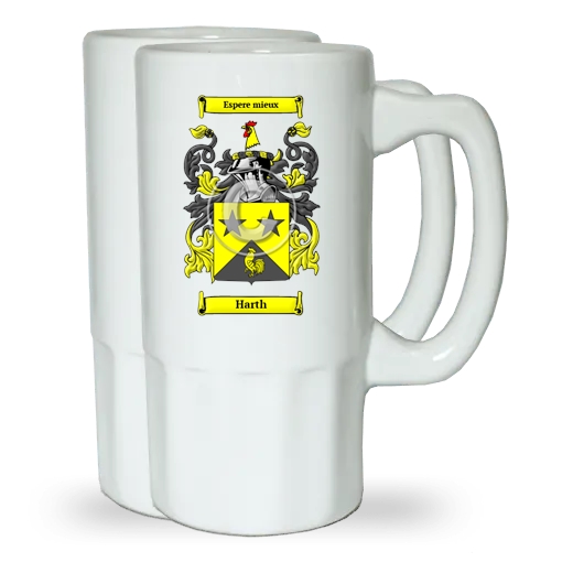 Harth Pair of Beer Steins