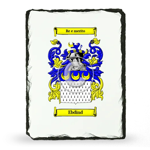 Ebdind Coat of Arms Slate