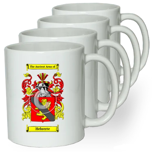 Hebrerte Coffee mugs (set of four)