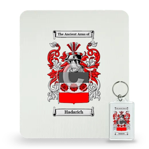Hadarich Mouse Pad and Keychain Combo Package