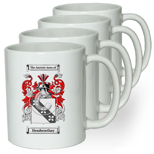 Headworthay Coffee mugs (set of four)