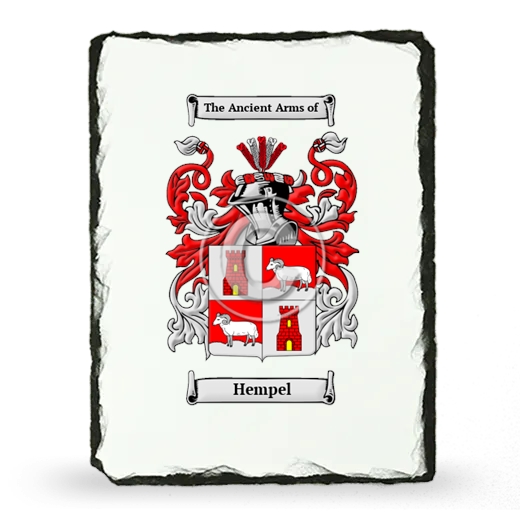 Hempel Coat of Arms Slate