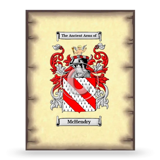 McHendry Coat of Arms Print