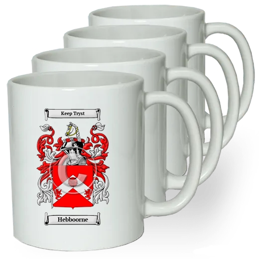 Hebboorne Coffee mugs (set of four)