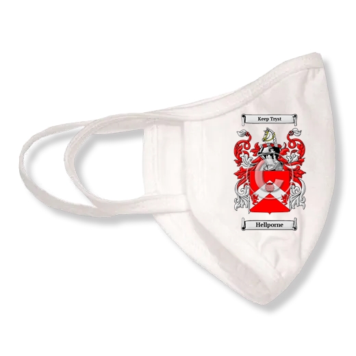 Hellporne Coat of Arms Face Mask