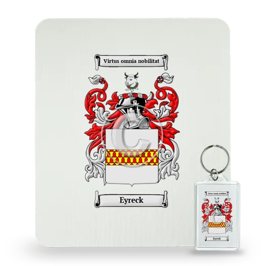 Eyreck Mouse Pad and Keychain Combo Package