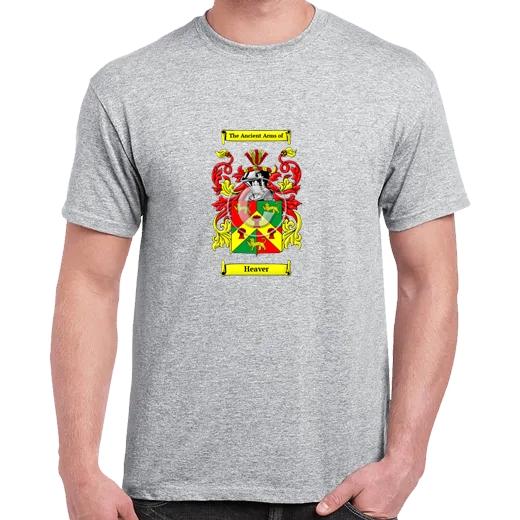 Heaver Grey Coat of Arms T-Shirt