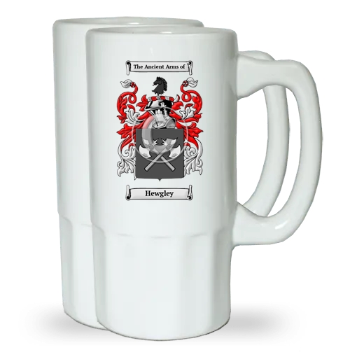 Hewgley Pair of Beer Steins