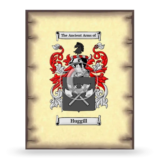 Huggill Coat of Arms Print