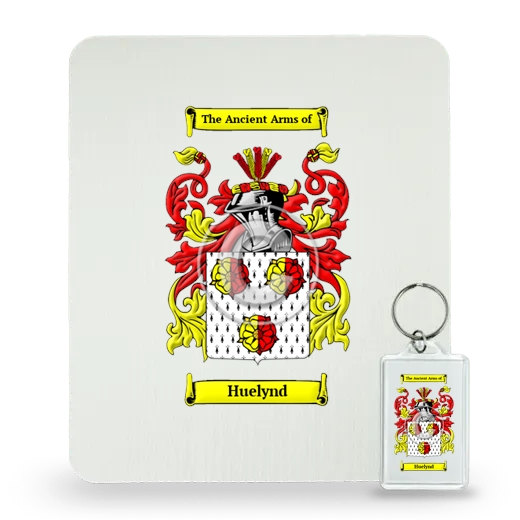 Huelynd Mouse Pad and Keychain Combo Package