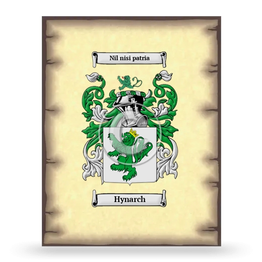 Hynarch Coat of Arms Print