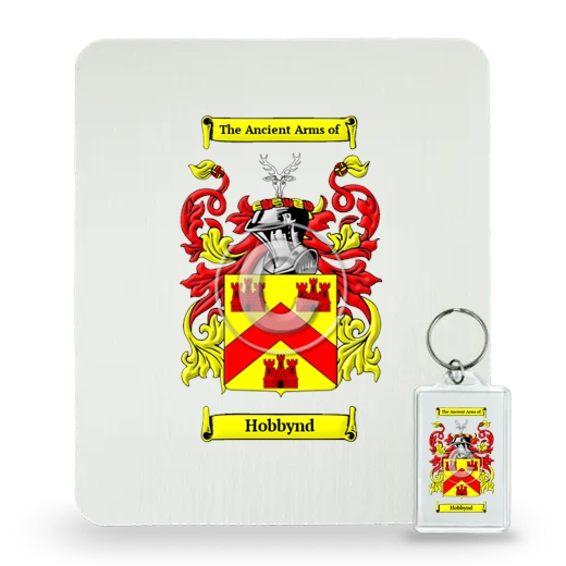 Hobbynd Mouse Pad and Keychain Combo Package