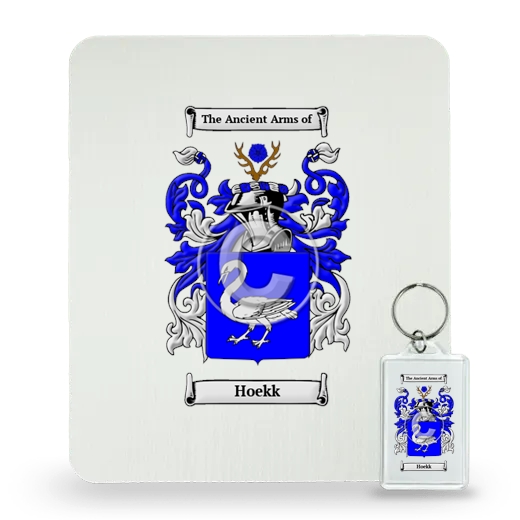 Hoekk Mouse Pad and Keychain Combo Package