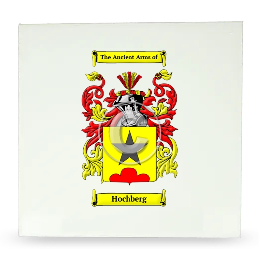 Hochberg Large Ceramic Tile with Coat of Arms