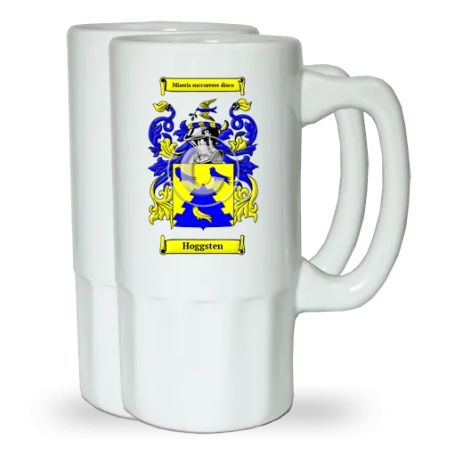 Hoggsten Pair of Beer Steins