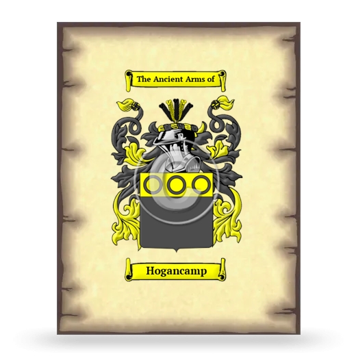 Hogancamp Coat of Arms Print