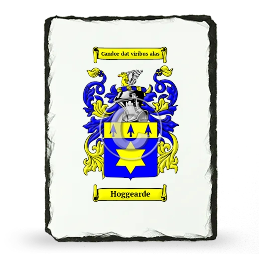 Hoggearde Coat of Arms Slate