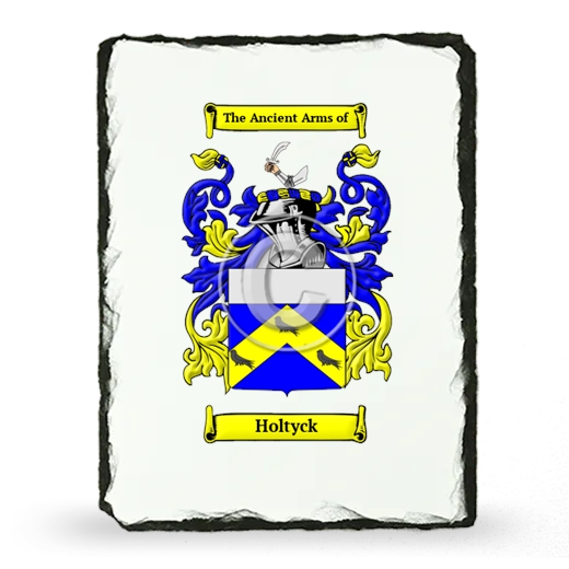 Holtyck Coat of Arms Slate