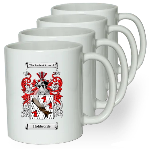 Holdworde Coffee mugs (set of four)