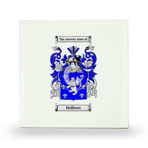 Holleart Small Ceramic Tile with Coat of Arms