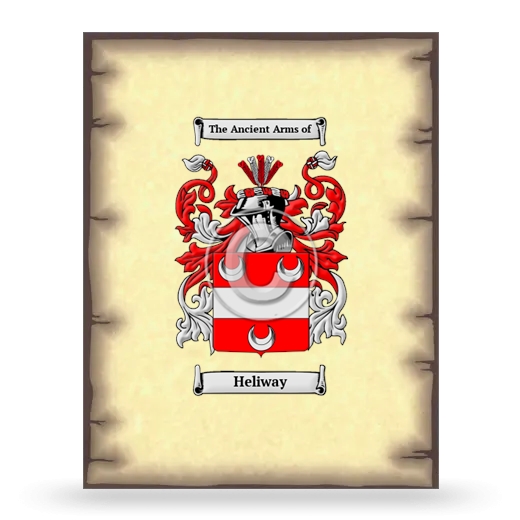 Heliway Coat of Arms Print