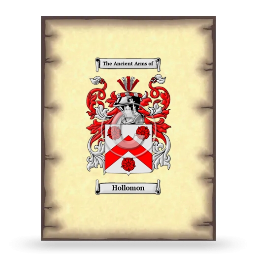 Hollomon Coat of Arms Print