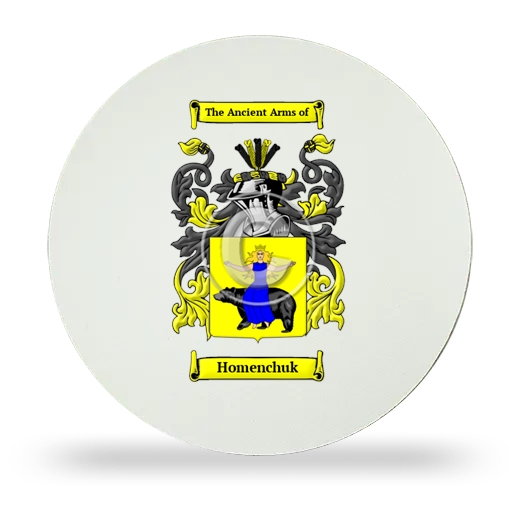 Homenchuk Round Mouse Pad