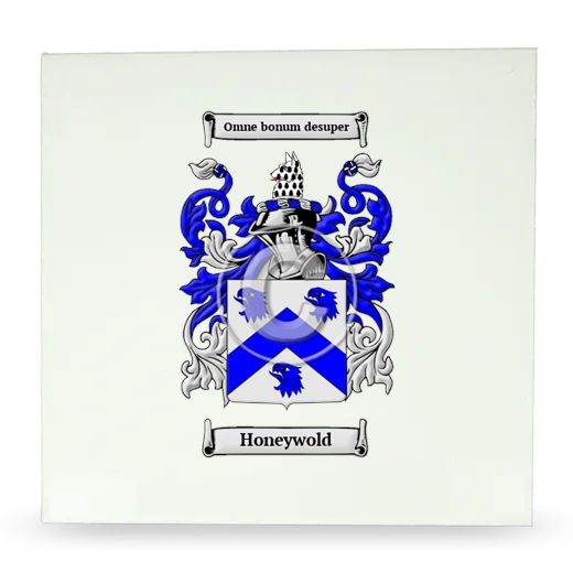 Honeywold Large Ceramic Tile with Coat of Arms
