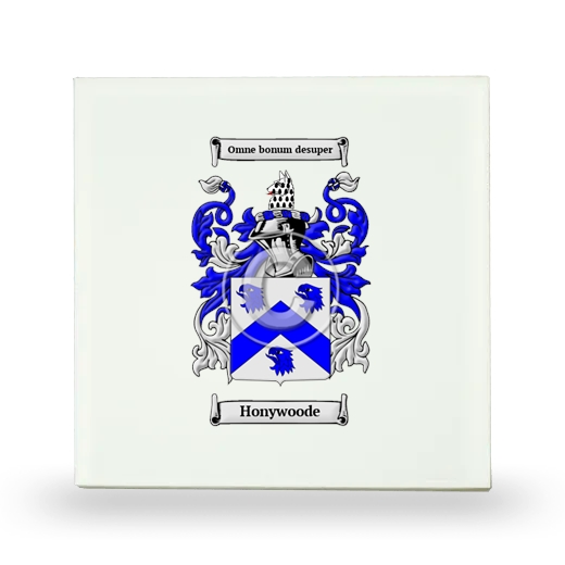 Honywoode Small Ceramic Tile with Coat of Arms